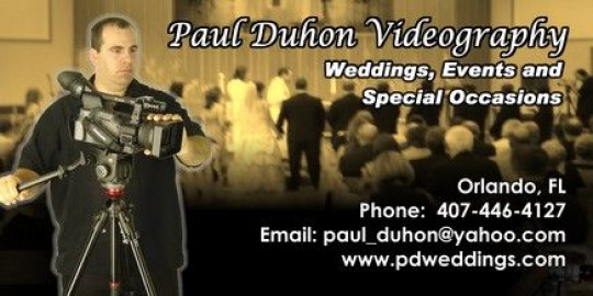 Visit Paul Duhon Wedding Videography